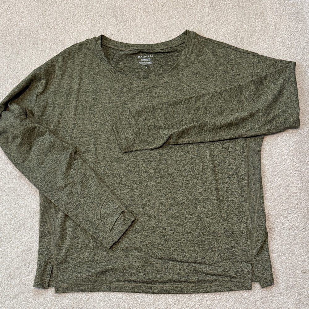 Athleta Uptempo II long sleeve tee